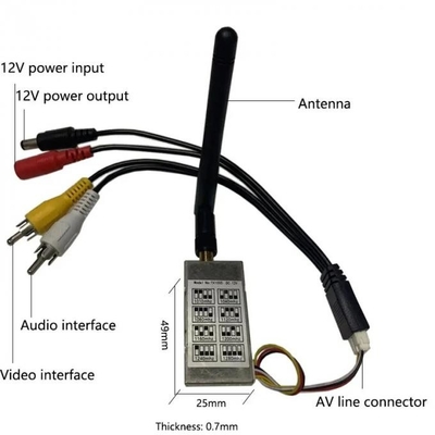 1.2G FPV Drones Video Transmitter 10km AV Wireless Sender Real-time Monitoring